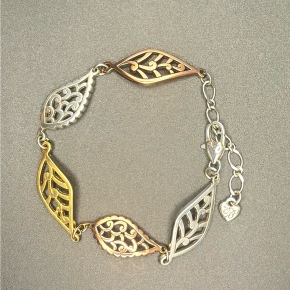 Brighton Barbados Leaves bracelet silver multi - Picture 2 of 4